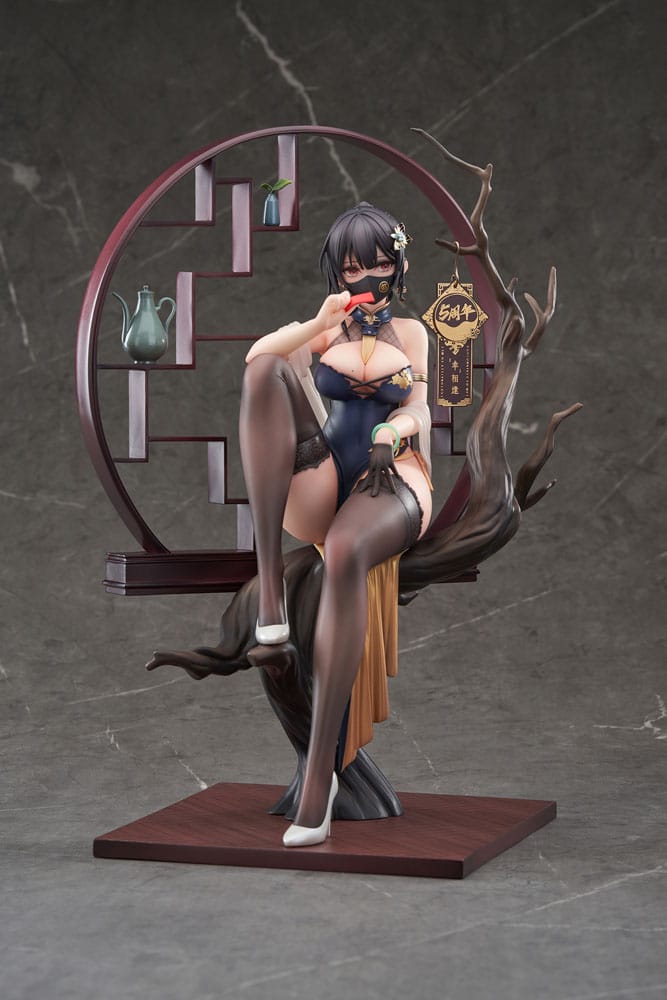 Original Character PVC Statue 1/7 Xiami China Dress Genboku Ver. 26 cm 6971995421719