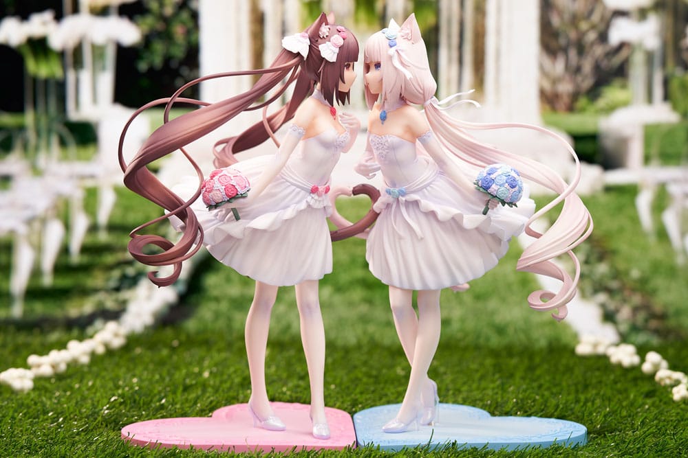 Nekopara PVC Statue 1/7 Nekopara Chocola & Vanilla Dream of Eden Ver. 23 cm 6971995421863