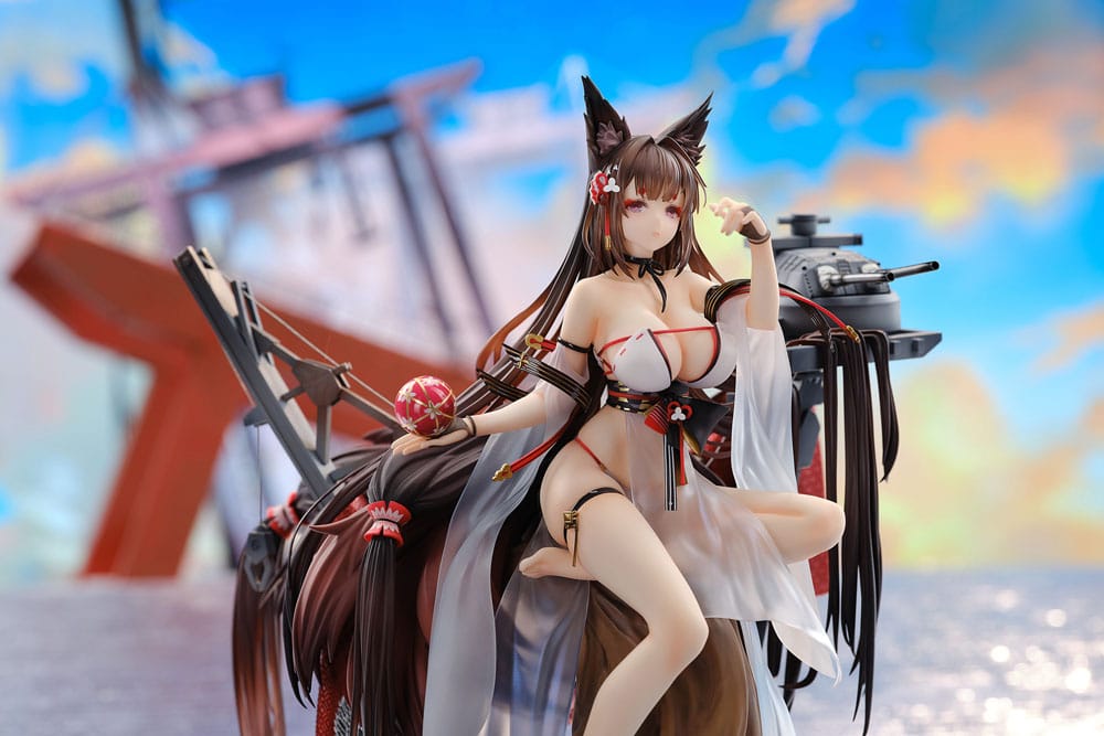 Azur Lane PVC Statue 1/7 Amagi Wending Waters Serene Lotus Ver. 25 cm 6971995421948