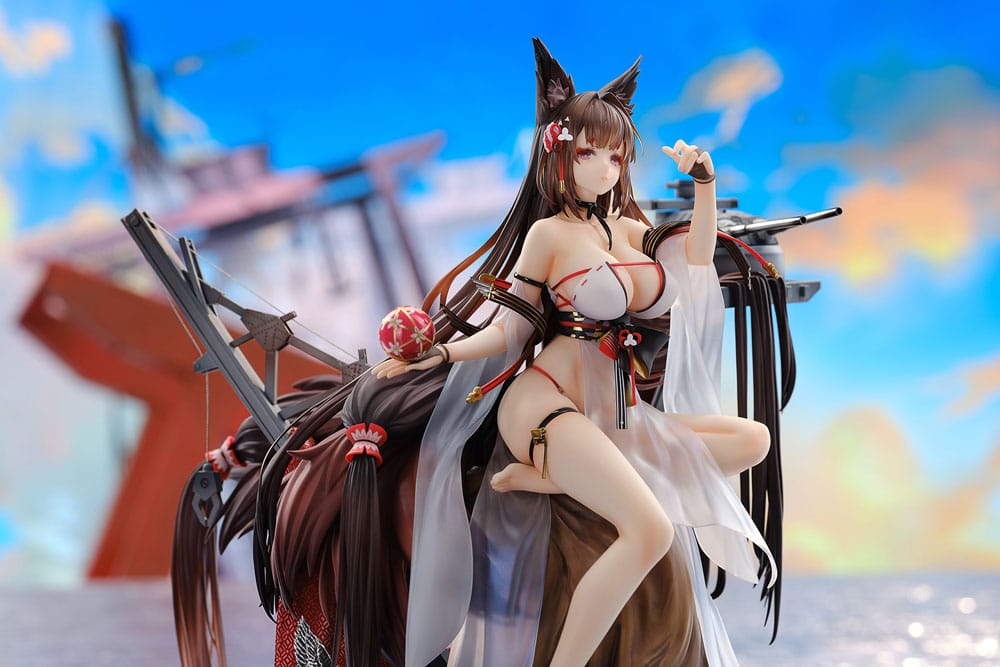 Azur Lane PVC Statue 1/7 Amagi Wending Waters Serene Lotus Ver. 25 cm 6971995421948