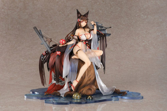 Azur Lane PVC Statue 1/7 Amagi Wending Waters Serene Lotus Ver. Acrylic Special Edition w/Display 25 cm 6971995421955