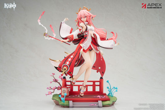 Genshin Impact PVC Statue 1/7 Yae Miko Astute Amusement Ver. 28 cm 6971995422266