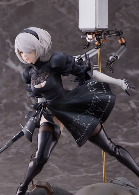 NieR:Automata 1/7 Statue PVC Ver1.1a 2B Deluxe Version 20 cm 4534530758255