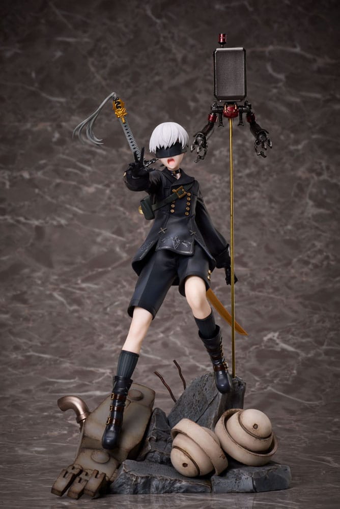 NieR:Automata 1/7 Statue PVC 9S Deluxe Version 23 cm 4534530758262