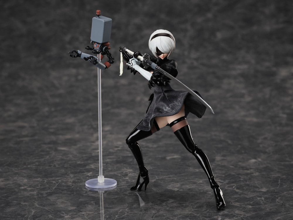 PLAY ARTS 17cm NieR : AUTOMATA 2B Action Figures MODEL SET ANIME Desk Top  Decorated - AliExpress