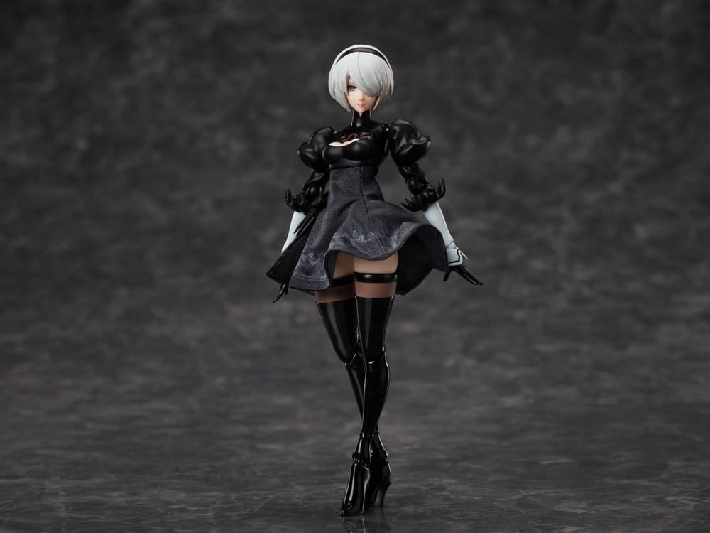 NieR: Automata Ver1.1a BUZZmod Action Figure 1/12 2B 14 cm 4534530766069