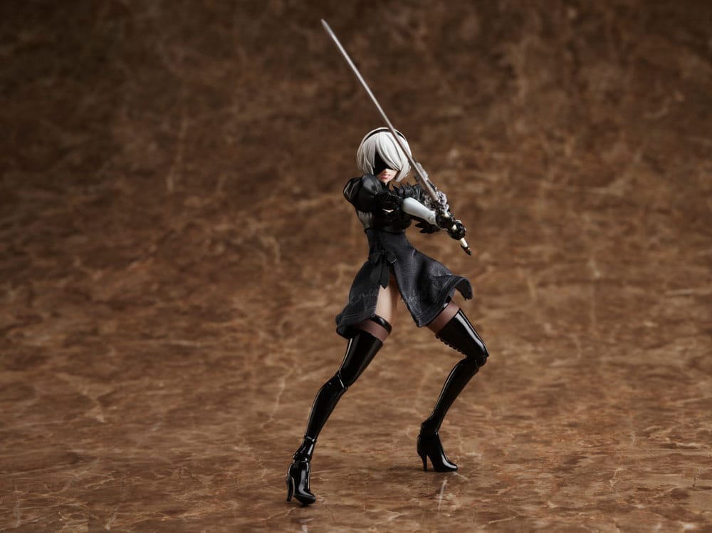 NieR: Automata Ver1.1a BUZZmod Action Figure 1/12 2B 14 cm 4534530766069