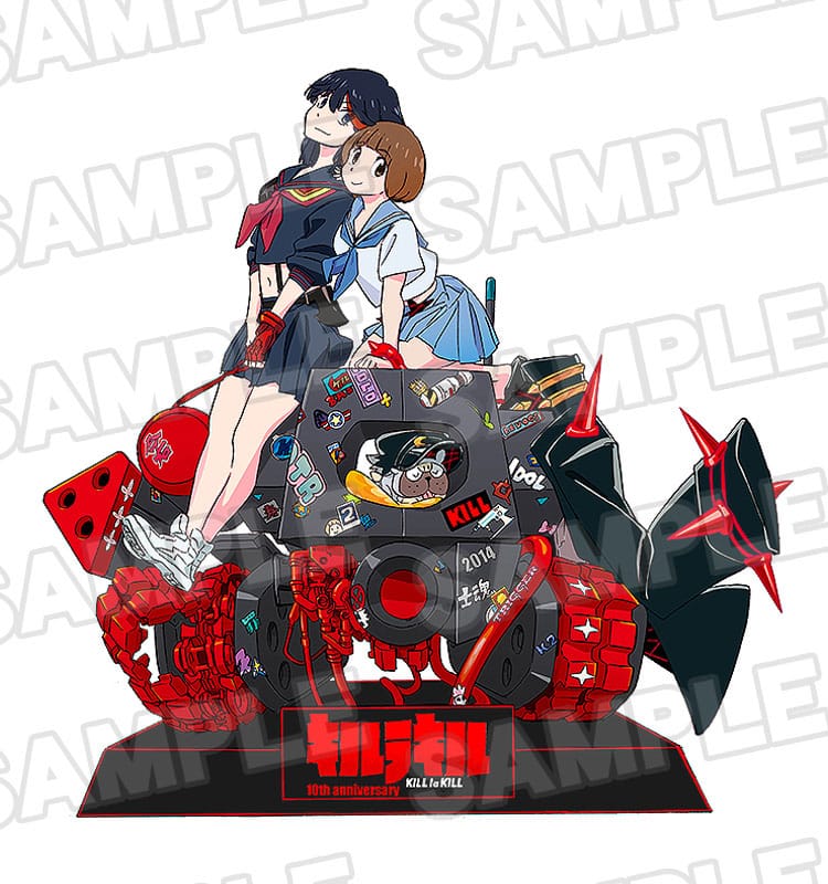 Kill la Kill Statue 1/7 PVC Statue Ryuko Matoi & Mako Mankanshoku 27 cm 4534530774309