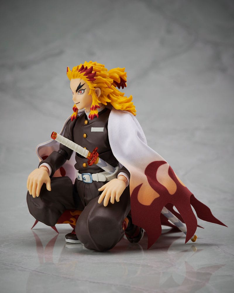 Demon Slayer: Kimetsu no Yaiba BUZZmod Action Figure 1/12 Kyojuro Rengoku 14 cm 4534530784421