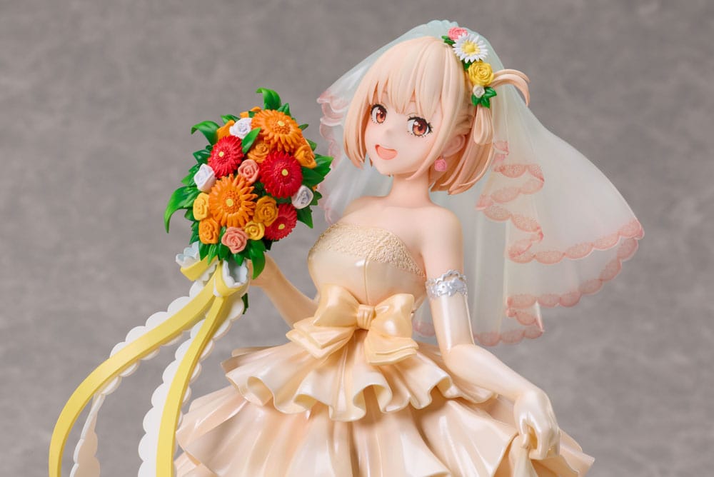 Lycoris Recoil PVC Statue 1/7 Chisato Nishikigi Wedding dress Ver. 26 cm 4534530788177