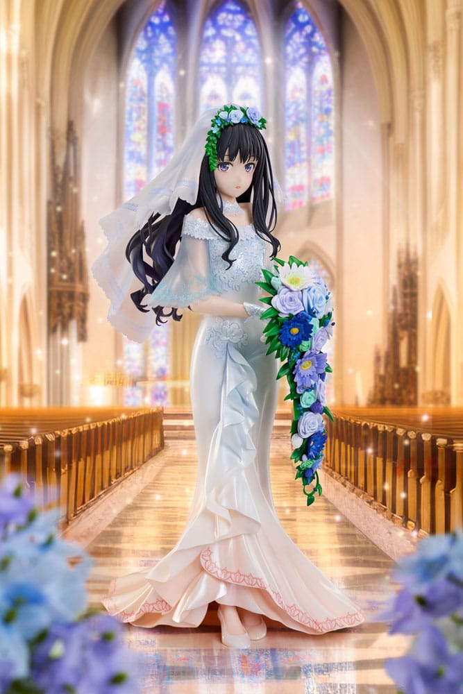 Lycoris Recoil PVC Statue 1/7 Takina Inoue Wedding dress Ver. 25 cm 4534530788184