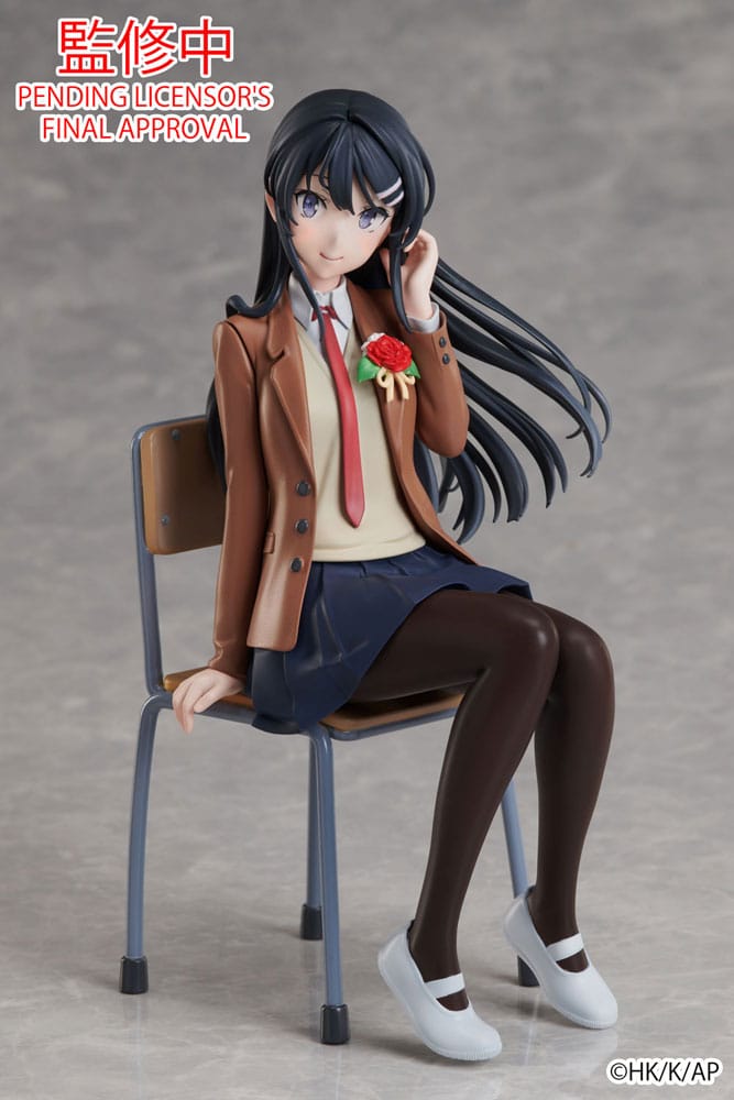 Rascal Does Not Dream of a Knapsack Kid Statue Mai Sakurajima Graduation Ver. 15 cm 4534530790033