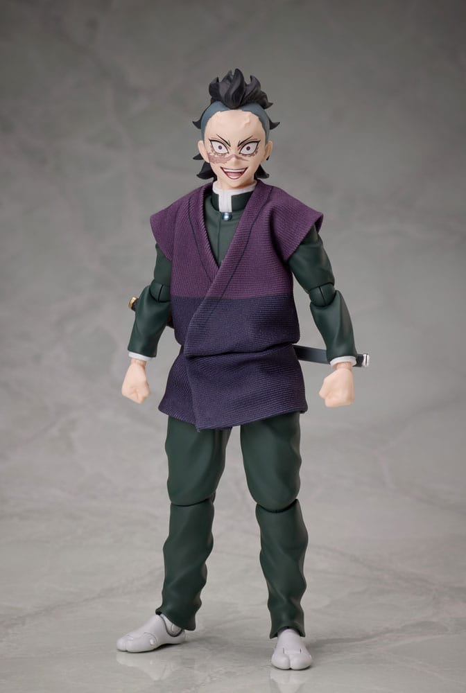 Demon Slayer: Kimetsu no Yaiba BUZZmod Action Figure 1/12 Genya Shinazugawa 15 cm 4534530799210