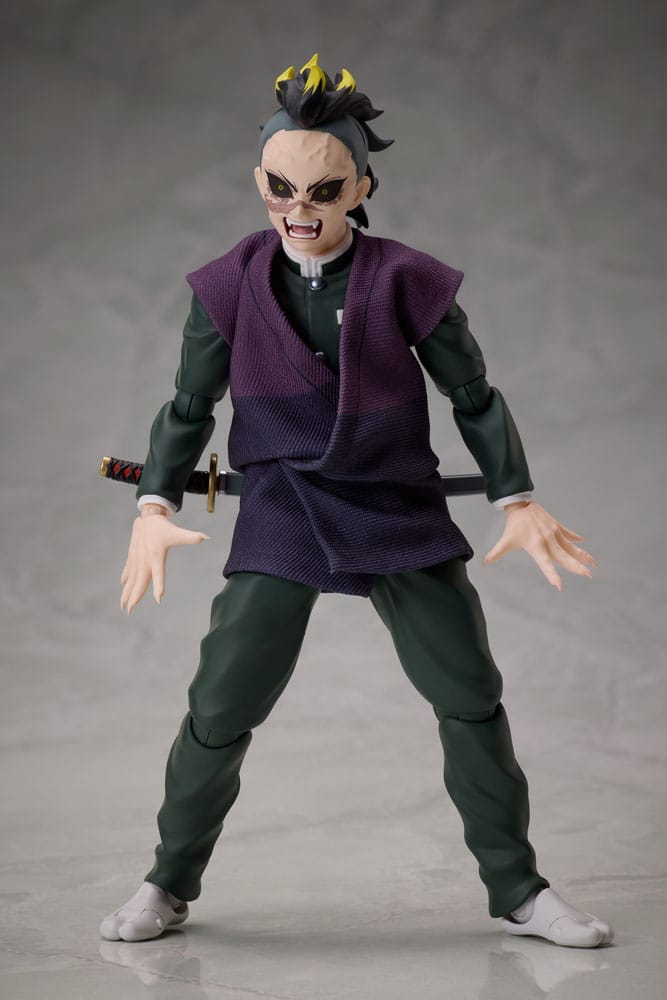 Demon Slayer: Kimetsu no Yaiba BUZZmod Action Figure 1/12 Genya Shinazugawa 15 cm 4534530799210