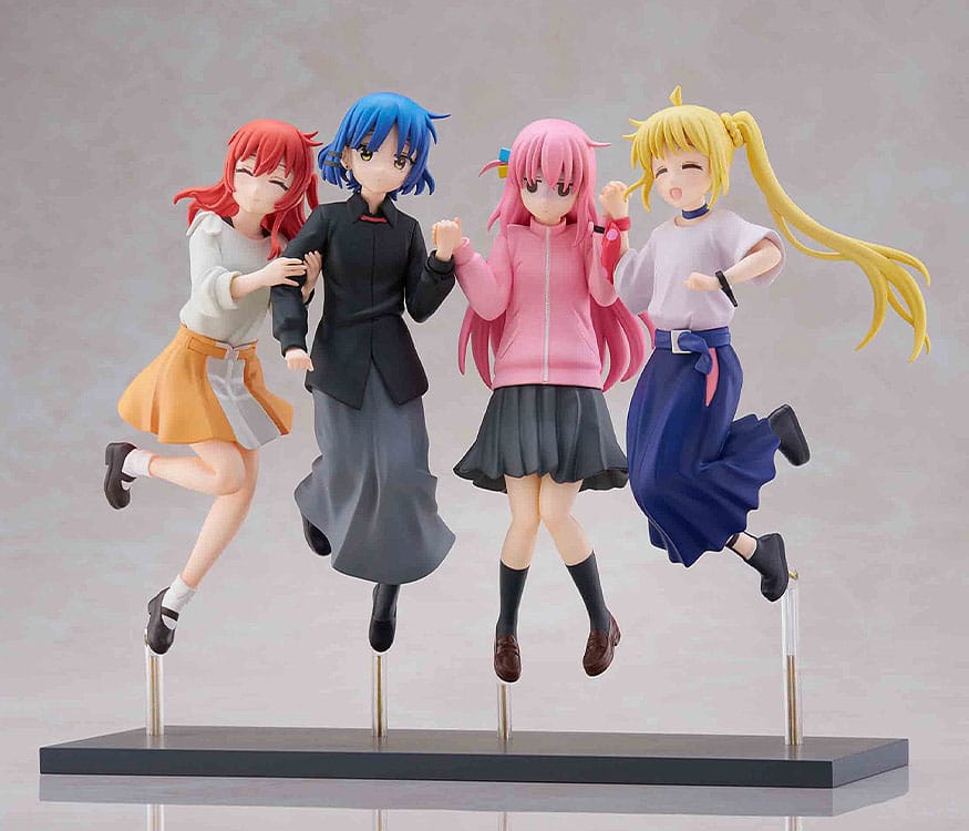 Bocchi the Rock! Statues 4-Pack Jumping Girl(s) 20 cm 4534530911100