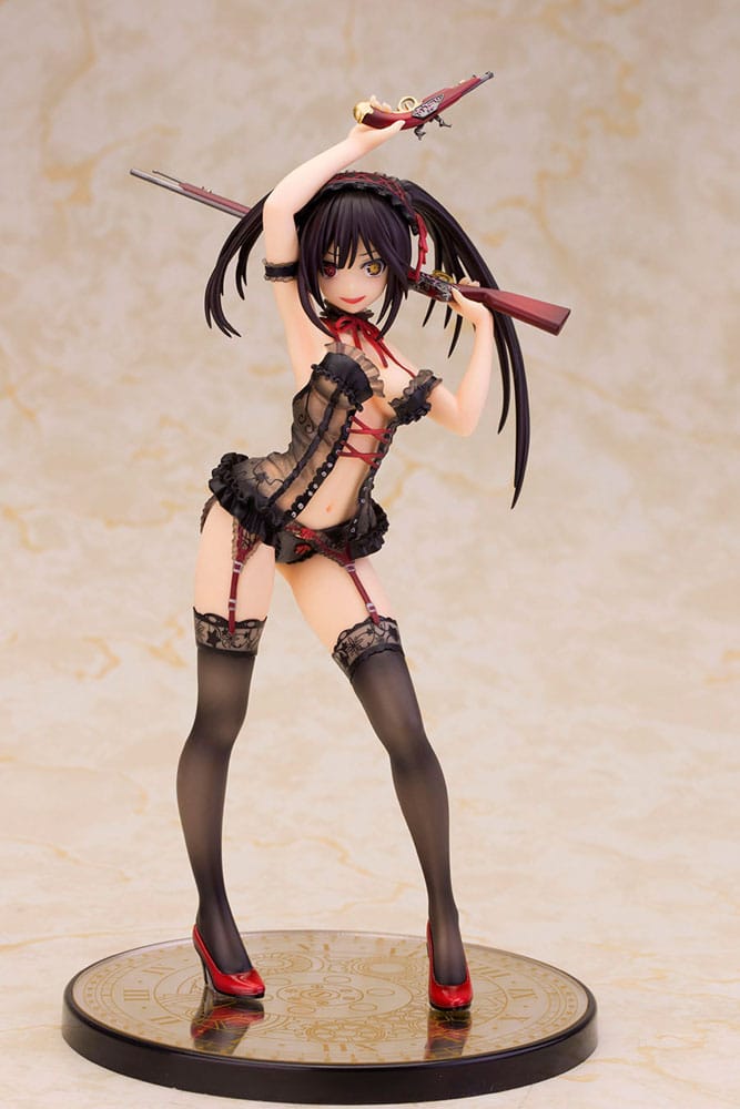 Date A Live Statue 1/7 Kurumi Tokisaki Lingerie Ver. Black Special Edition 24 cm 4562283273039