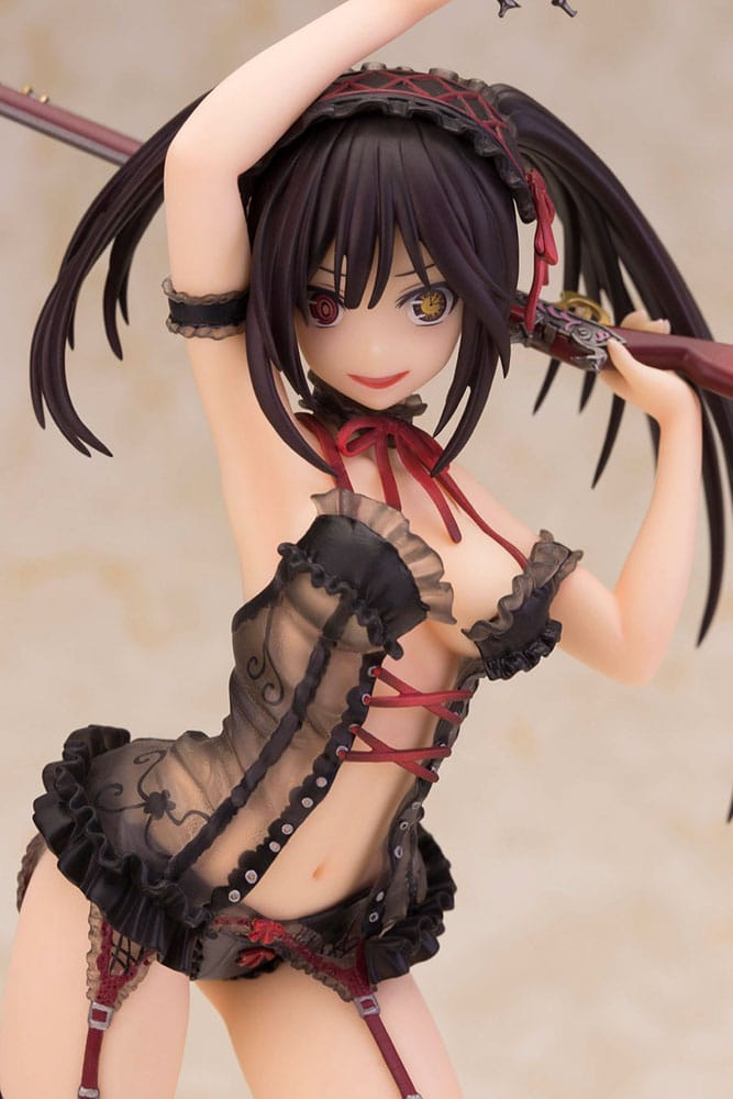 Date A Live Statue 1/7 Kurumi Tokisaki Lingerie Ver. Black Special Edition 24 cm 4562283273039