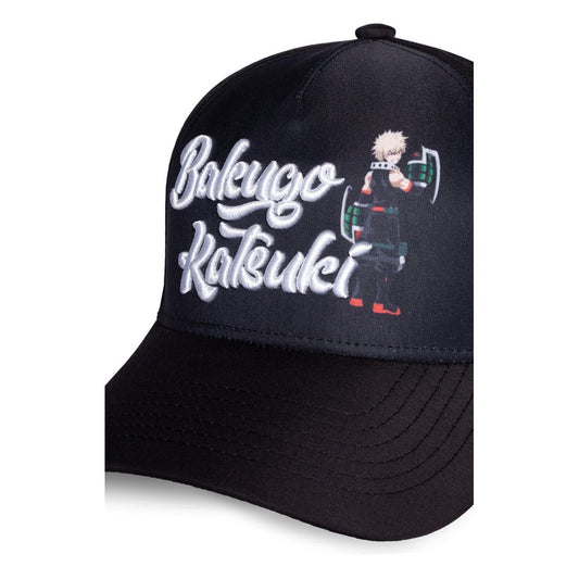 My Hero Academia Curved Bill Cap Katsuki Bakugo 3D Logo 8718526155822