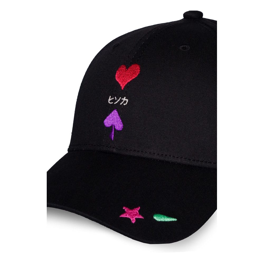 Hunter X Hunter Curved Bill Cap Hisoka Heart & Spade 8718526170771