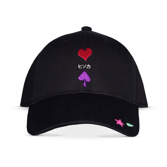 Hunter X Hunter Curved Bill Cap Hisoka Heart & Spade 8718526170771