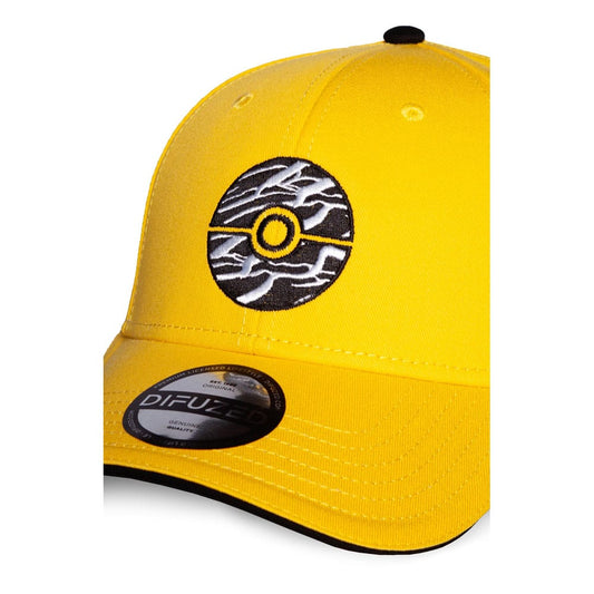 Pokemon Curved Bill Cap Pokeball yellow 8718526170788