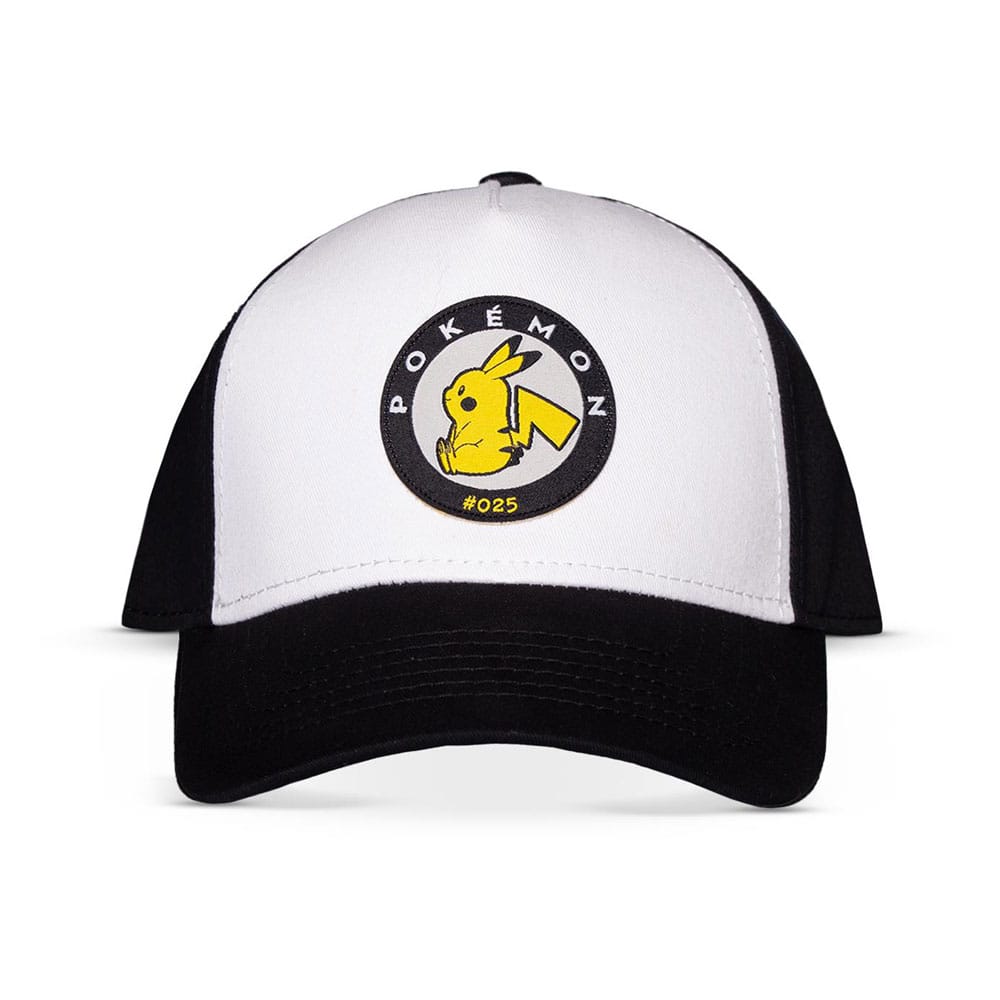 Pokémon Baseball Cap Pikachu Black & White 8718526146233