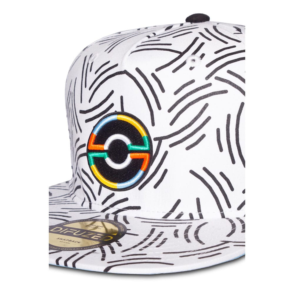 Pokemon Snapback Cap Pokeball white 8718526170818