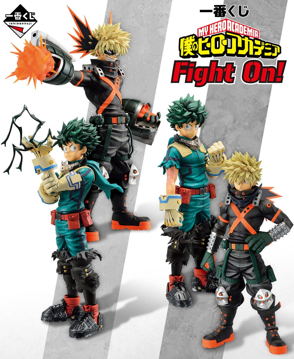 My Hero Academia Ichiban Kuji Raffle Set Fight On! (81 Pieces) 3701405811051