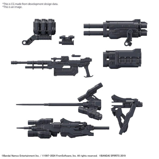 Armored Core VI: Fires of Rubicon 30MM Model Kit Accessory Set Weapon Set 2 4573102674371