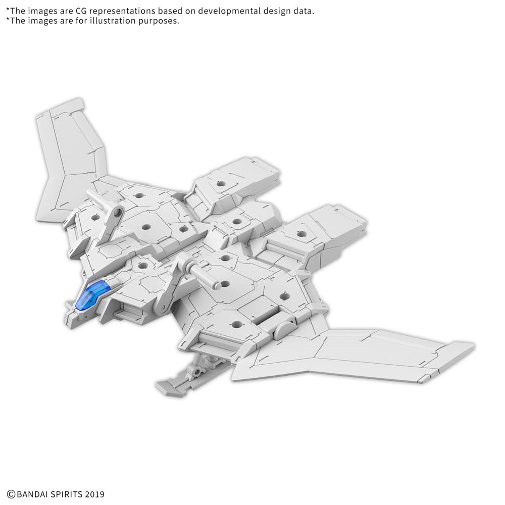 Gundam 30MM Plastic Model Kit 1/144 Extended Armament Vehicle (Wing Mobile Ver.) 4573102683182