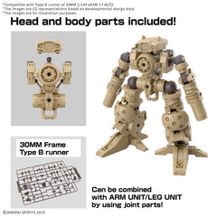 Gundam 30MM Model Kit Accessory Set 1/144 Option Parts Set 18 (Arm Unit / Leg Unit 2) 4573102683359