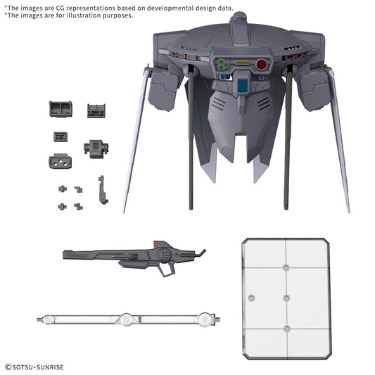 Mobile Suit Gundam SEED Freedom High Grade Model Kit Option Parts Set 1/144 Gunpla 15 (Cavalier Aifried) 4573102683434