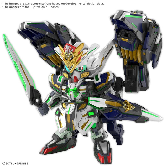 SD Gundam World Heroes Plastic Model Kit Gundam Astraea Type-F 4573102683656