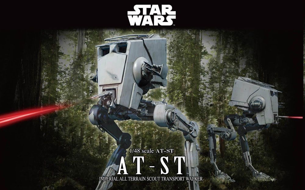 Star Wars Plastic Model Kit 1/48 AT-ST 4009803012025