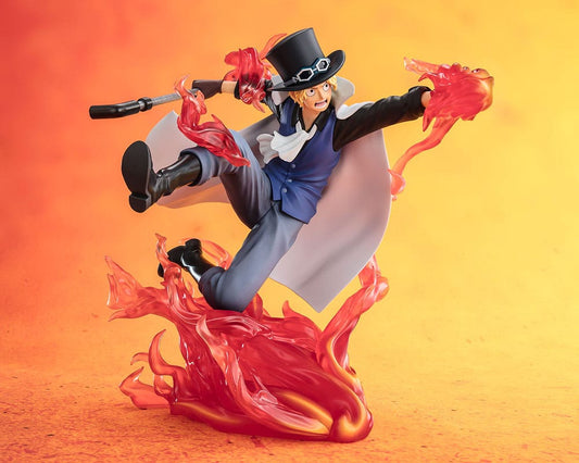 One Piece Figuarts ZERO Extra Battle PVC Statue Sabo Fire Fist Rook Check 19 cm 4573102669001