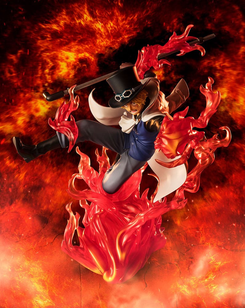 One Piece Figuarts ZERO Extra Battle PVC Statue Sabo Fire Fist Rook Check 19 cm 4573102669001