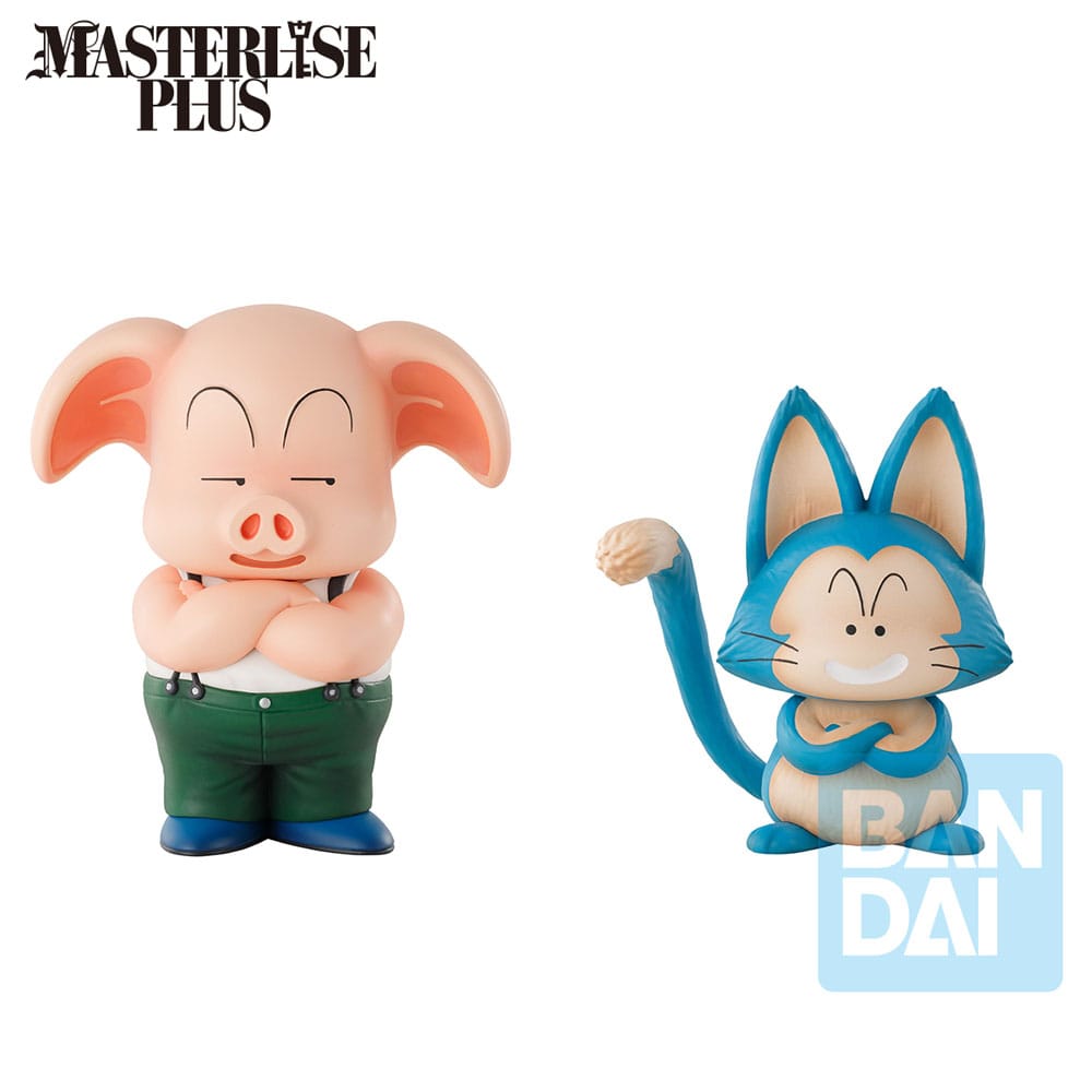 Dragon Ball Ichibansho Masterlise Plus PVC Statue Ooling & Puar (Son Goku Training Section) 10 cm 4573102684134