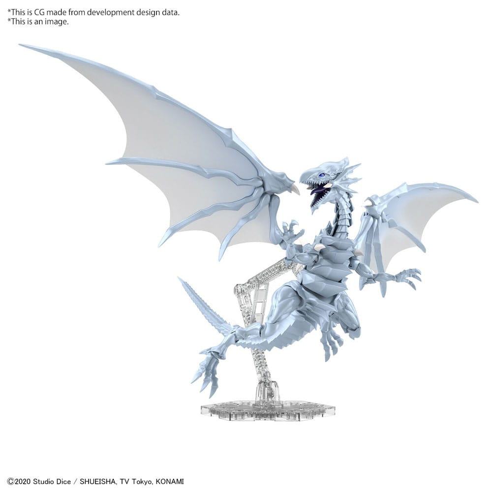 Yu-Gi-Oh Figure-Rise Standard Plastic Model Kit Amplified Blue-Eyes White Dragon 4573102650221