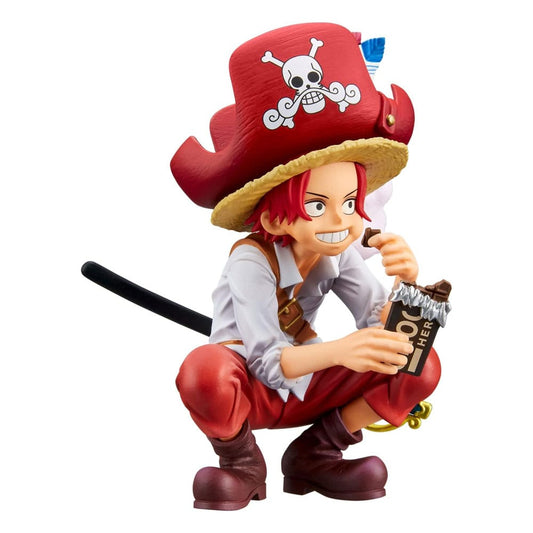 One Piece DXF - The Grandline Series PVC Statue Shanks (Season 20: Wano Country) 9 cm 4983164186253