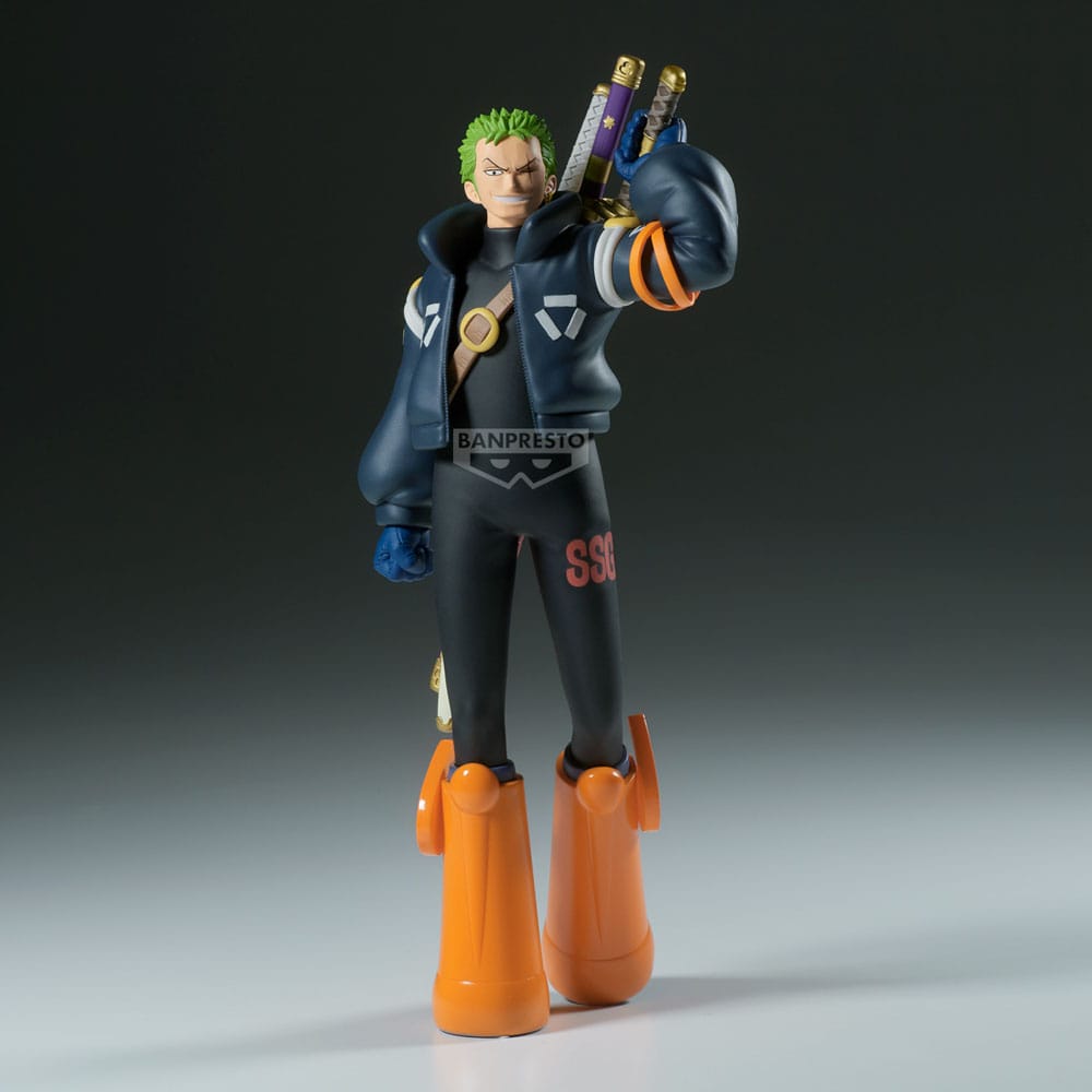 One Piece The Shukko PVC Statue Roronoa Zoro 17 cm 4983164286892