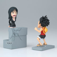 One Piece WCF Log Stories PVC Statue Monkey D. Luffy & Nico Robin 10 cm 4983164288292