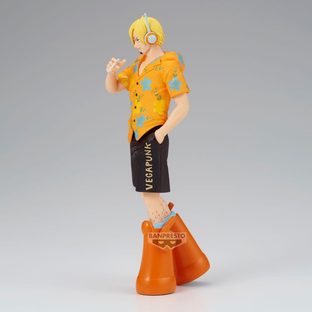 One Piece The Shukko PVC Statue Sanji Ver. Egghead 17 cm 4983164288308