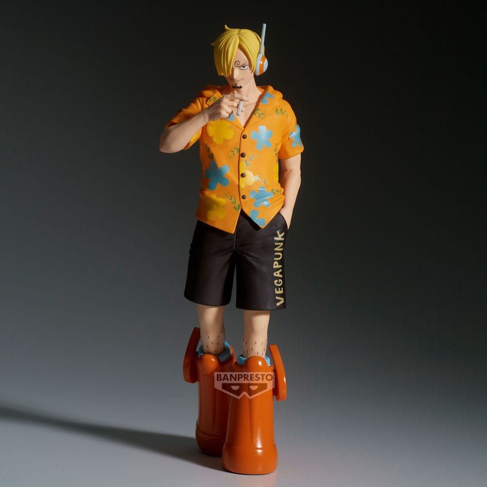 One Piece The Shukko PVC Statue Sanji Ver. Egghead 17 cm 4983164288308