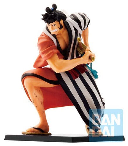 One Piece Ichibansho PVC Statue The Nine Red Scabbards is Here Kinemon 11 cm 4573102636348