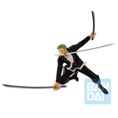 One Piece Film: Red Ichibansho PVC Statue Roronoa Zoro (More Beat) 11 cm 4573102636638