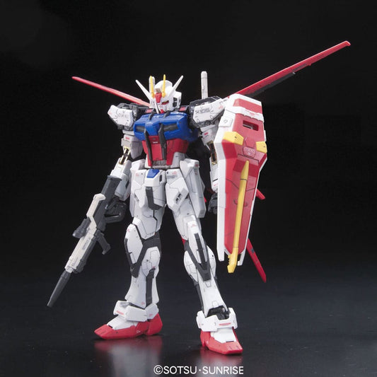 Gundam Seed Real Grade Plastic Model Kit 1/144 Aile Strike Gundam 4573102616135