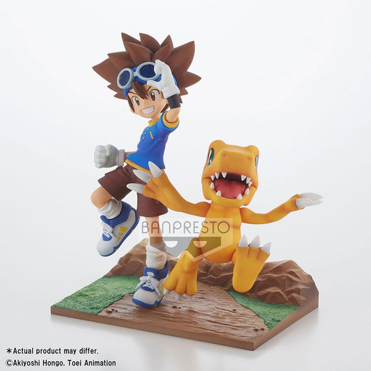 Digimon Adventure Adventure Archives DXF PVC Statue Taichi & Agumon 15 cm 4983164187786