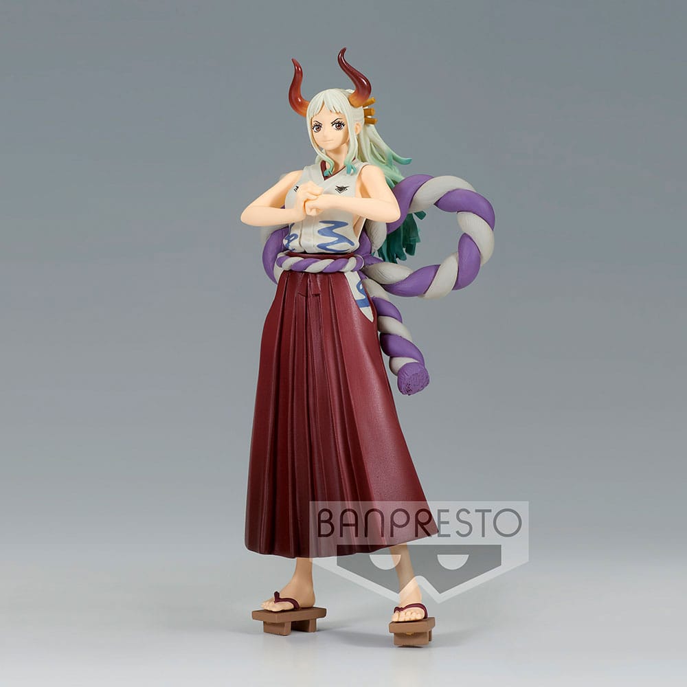 One Piece The Grandline Wanokuni Series DXF PVC Statue Yamato 18 cm 4983164188578