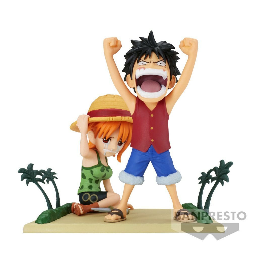 One Piece: WCF Log Stories - Luffy & Nami Figure 4983164891119