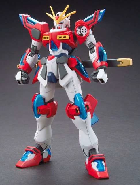 Gundam Build Fighters Try High Grade Plastic Model Kit 1/144 Kamiki Burning Gundam 4573102577214